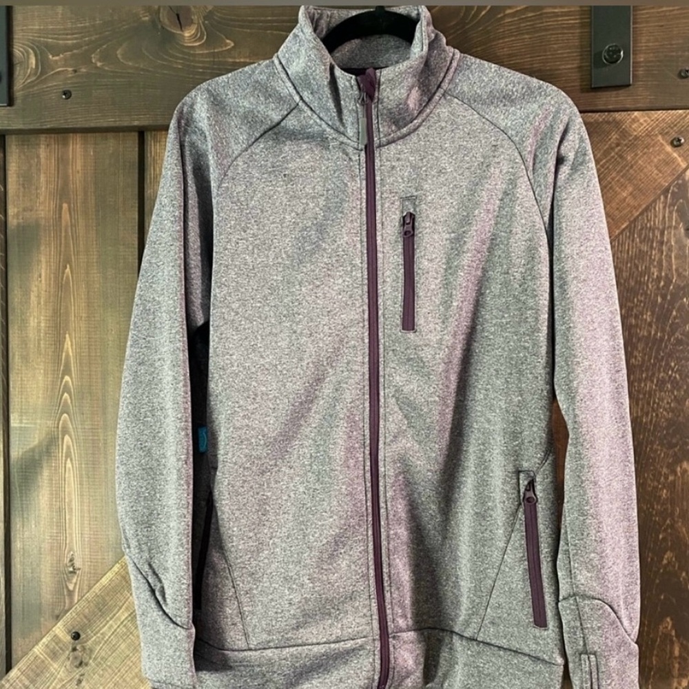 NWOT AFTCO Heather Gray Jacket
